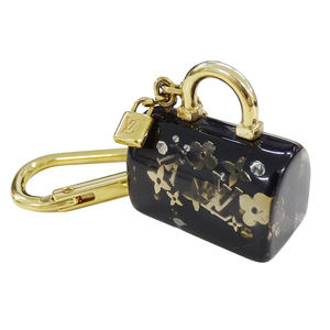 Louis Vuitton Women's Charm, Porte-Clés Speedy Inclusion Resin Keychain, Blac...